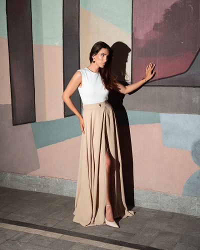 Suknja Loren Beige